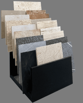 Muestrario de materiales Muebles Yunge